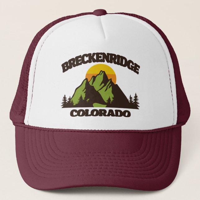 Gorra De Camionero Breckenridge, Colorado (Anverso)