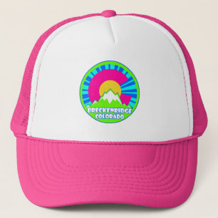 Gorra De Camionero Breckenridge Colorado neón camionero