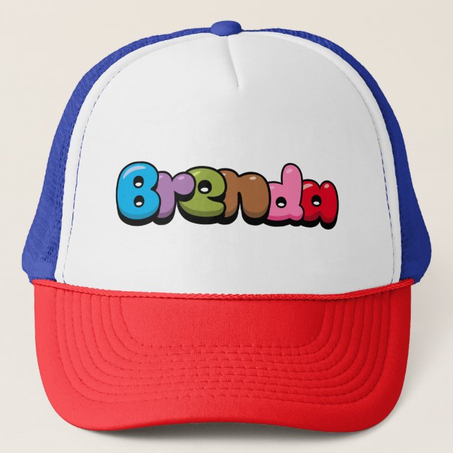Gorra De Camionero Brenda (Anverso)