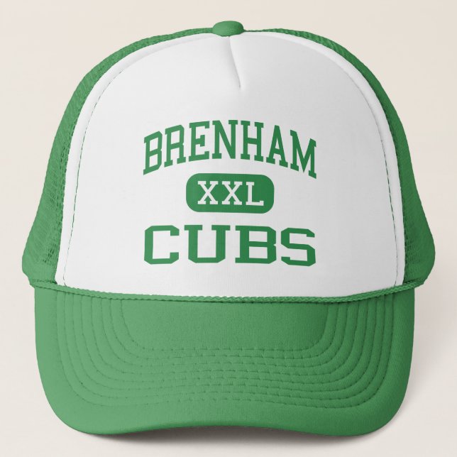 Gorra De Camionero Brenham - Cubs - High School secundaria - Brenham (Anverso)