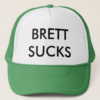 GORRA DE CAMIONERO ¡BRETT CHUPA!