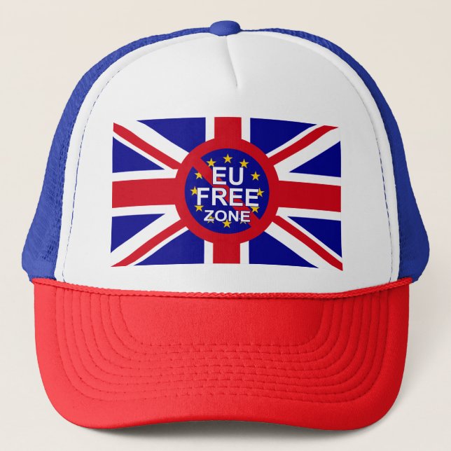 Gorra De Camionero Brexit/Día de la Independencia (Anverso)