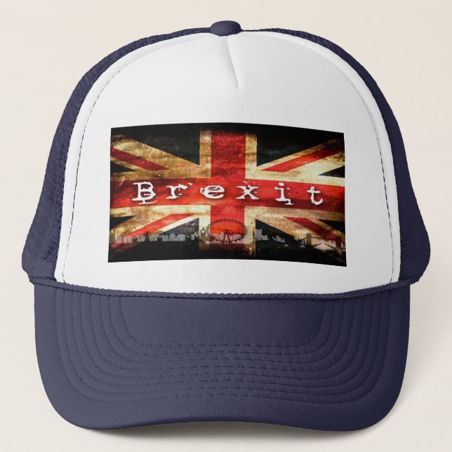 Gorra De Camionero Brexit Reino Unido (Anverso)