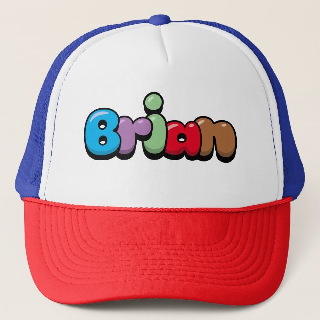 Gorra De Camionero Brian (Anverso)