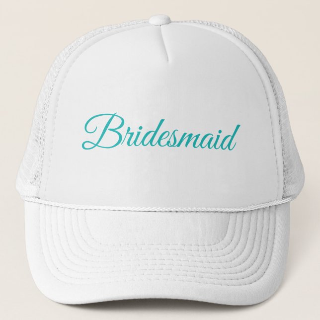 Gorra De Camionero Bridal Party - Bridesmaid (Anverso)