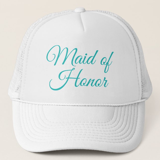 Gorra De Camionero Bridal Party (Novia) (Anverso)
