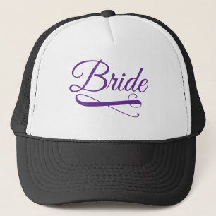 Gorra De Camionero Bride Flourish Purple