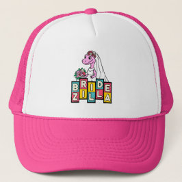 Gorra De Camionero Bride Zilla Retro