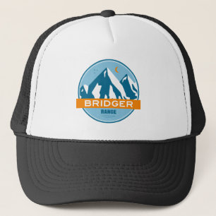 Gorra De Camionero Bridger Range Montana Stars Moon
