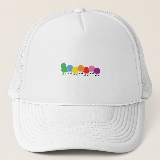 Gorra De Camionero Bright Caterpillar (Anverso)
