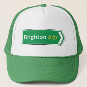 Gorra De Camionero Brighton, señal de tráfico BRITÁNICA