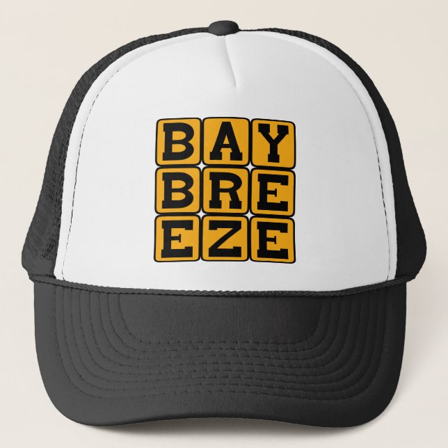 Gorra De Camionero Brisa de la Bahía, Cóctel Mixto (Anverso)
