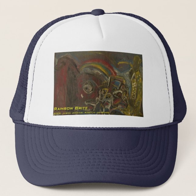 Gorra De Camionero brite arcoíris (Anverso)