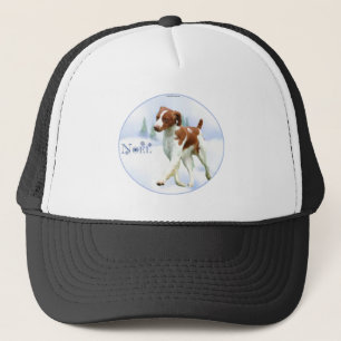 Gorra De Camionero Brittany Spaniel Noel