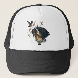 Gorra De Camionero Brittany Spaniel y woodcock