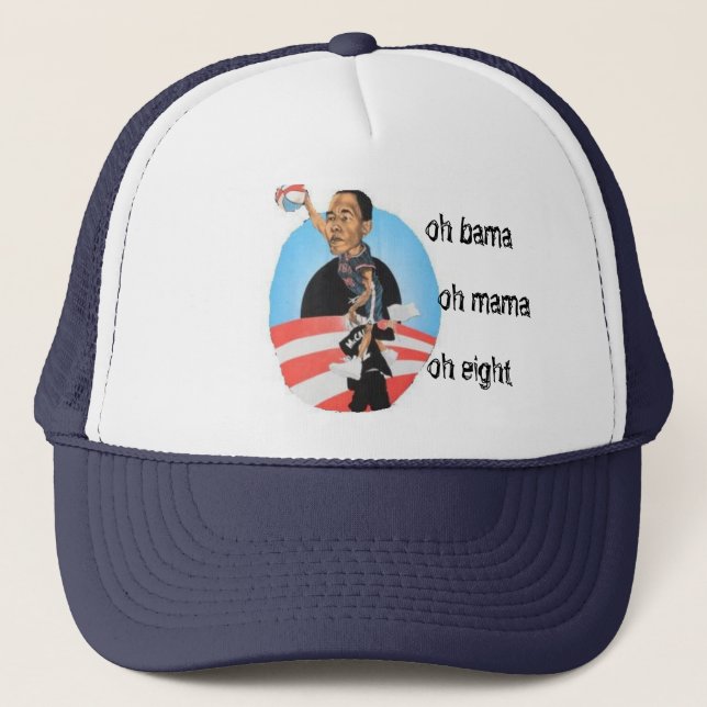 Gorra De Camionero BrObama - modificado para requisitos particulares (Anverso)