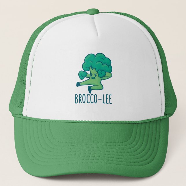 Gorra De Camionero Broccoli Brocco-Lee (Anverso)