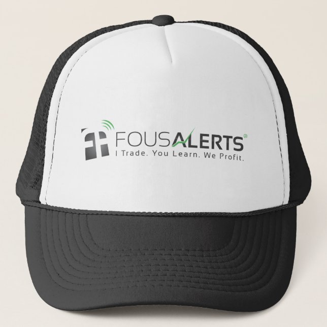 Gorra De Camionero Broche de Fousalerts detrás (Anverso)