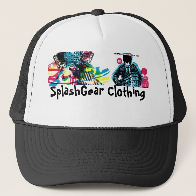 Gorra De Camionero Broche de SplashGear detrás (Anverso)