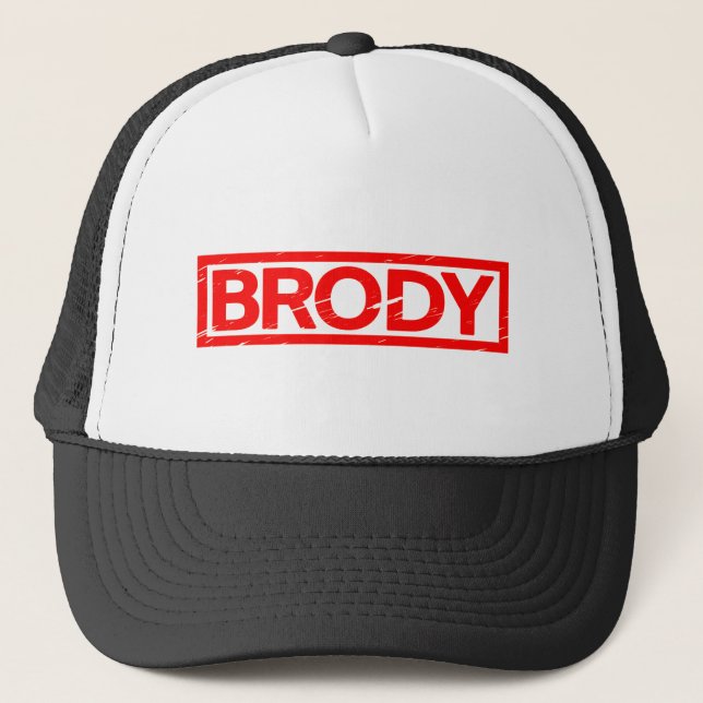 Gorra De Camionero Brody Stamp (Anverso)