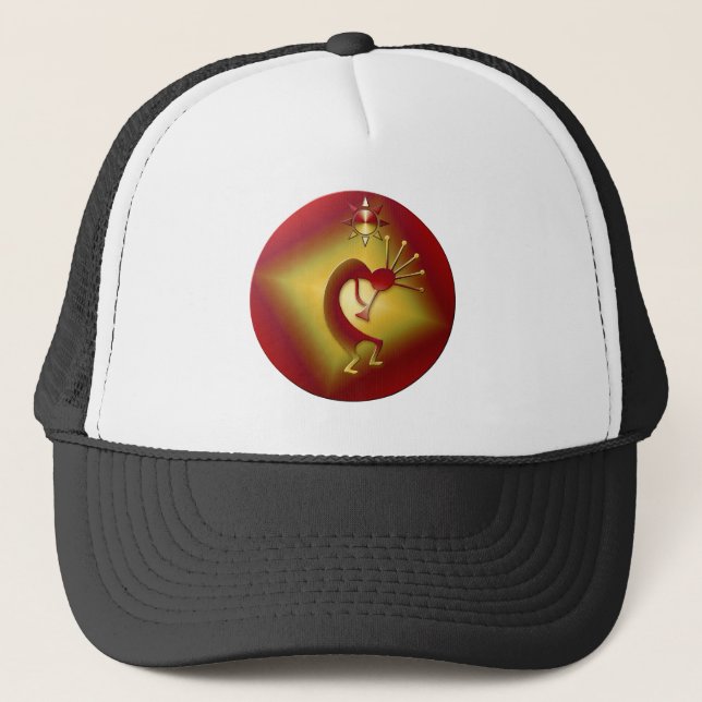 Gorra De Camionero Bronce y oro (Anverso)