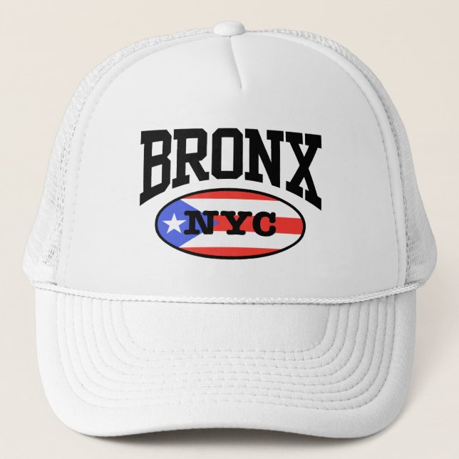 Gorra De Camionero Bronx Puerto Rico (Anverso)
