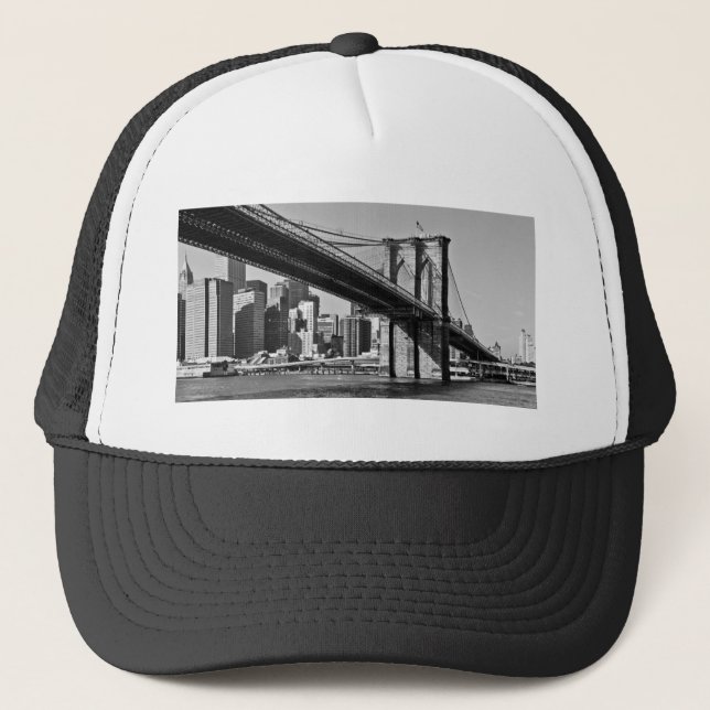 Gorra De Camionero Brooklyn Bridge New York (Anverso)