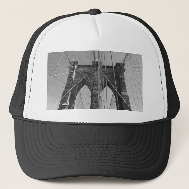 Gorra De Camionero Brooklyn Bridge New York (Anverso)
