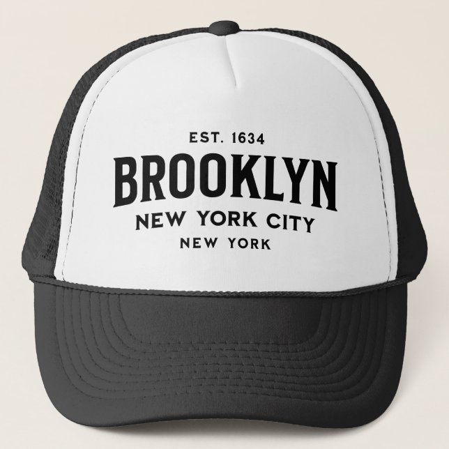 Gorra De Camionero Brooklyn New York (Anverso)