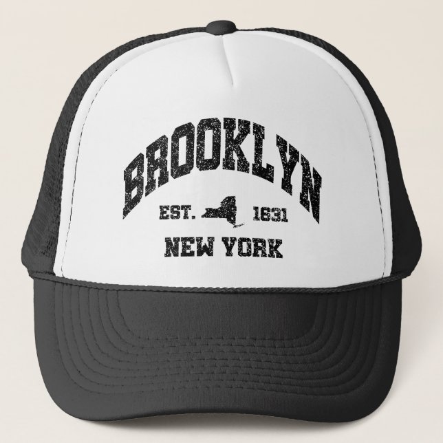 Gorra De Camionero Brooklyn, Nueva York (Anverso)