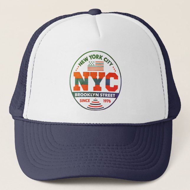 Gorra De Camionero Brooklyn y Nueva York (Anverso)