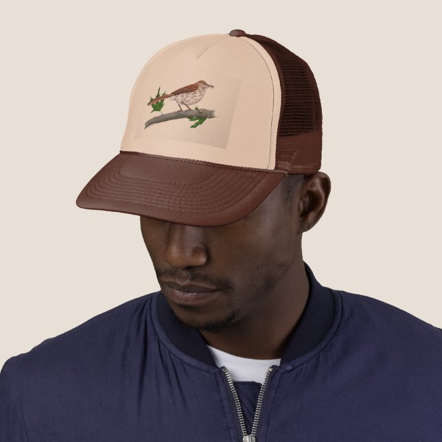 Gorra De Camionero Brown Thrasher Trucker Hat (In situ)