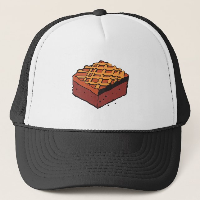 Gorra De Camionero brownie de chocolate (Anverso)