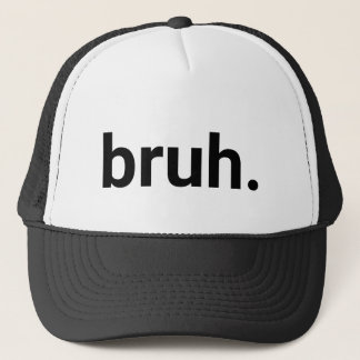 Gorra De Camionero Bruh.