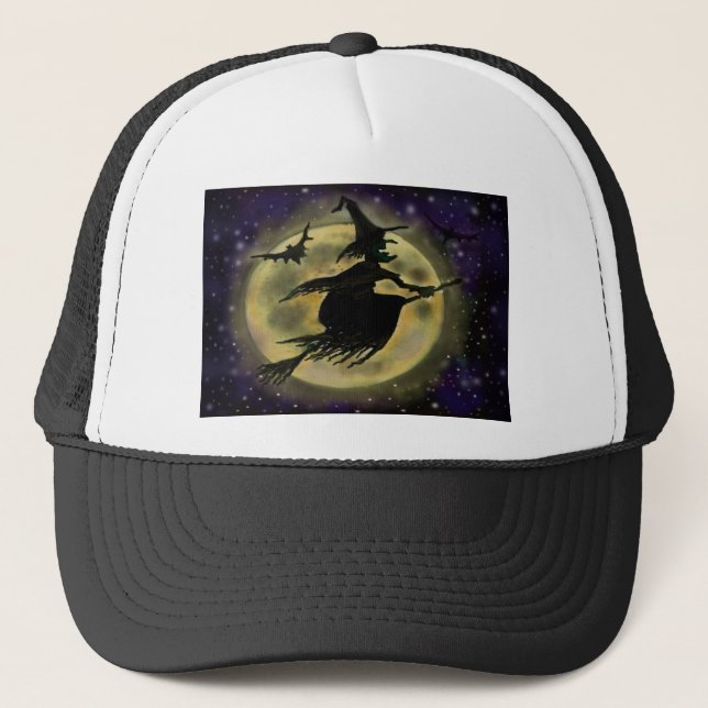 Gorra De Camionero Bruja (Anverso)