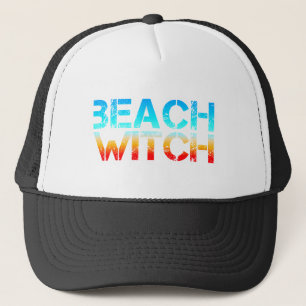 Gorra De Camionero bruja de la playa
