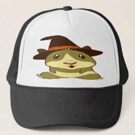 Gorra De Camionero Bruja de los Cerdos de Guinea Halloween