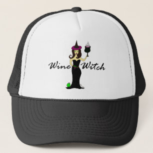 Gorra De Camionero Bruja del vino