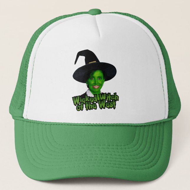 Gorra De Camionero Bruja traviesa de Pelosi del oeste (Anverso)