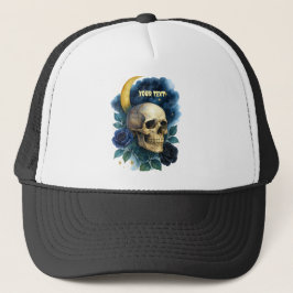 Gorra De Camionero Brujería estética floral gótica Halloween espeluzn