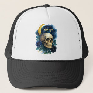 Gorra De Camionero Brujería estética floral gótica Halloween espeluzn