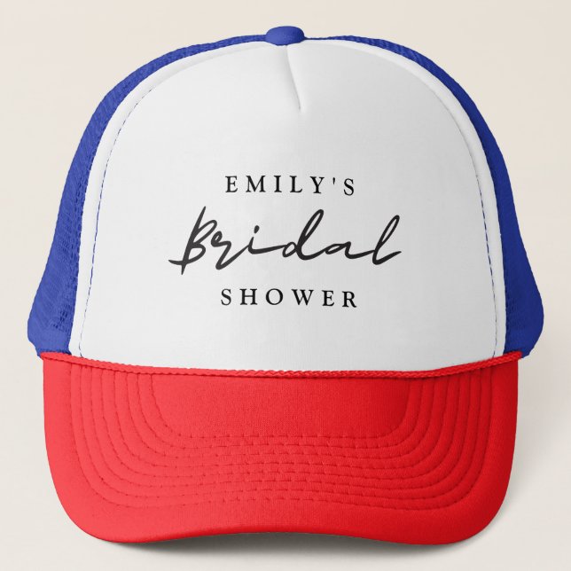 Gorra De Camionero Brunch de boda floral con Aperol Spritz (Anverso)