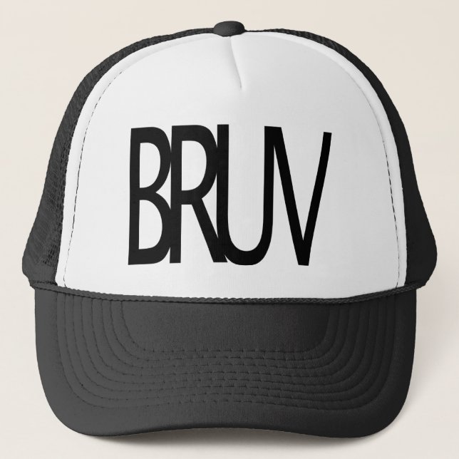 Gorra De Camionero Bruv (Anverso)