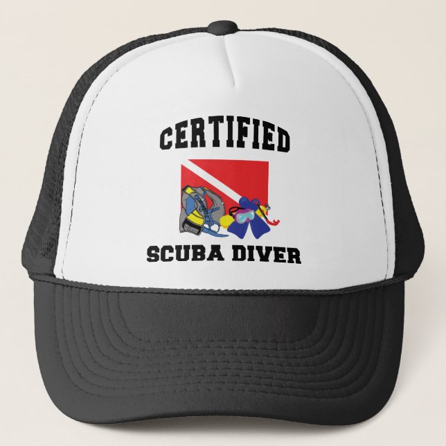 Gorra De Camionero Buceador certificado (Anverso)