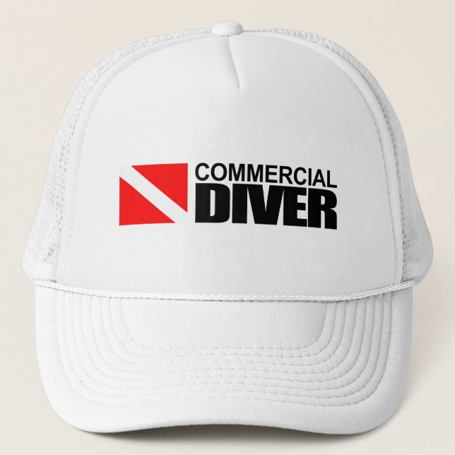 Gorra De Camionero Buceador comercial (Anverso)