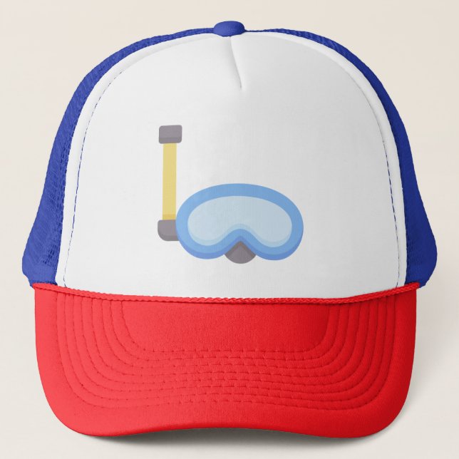 Gorra De Camionero Buceador de Scuba (Anverso)