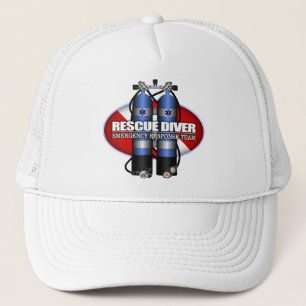 Gorra De Camionero Buceador del rescate (ST)