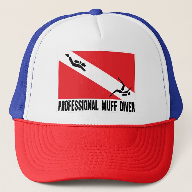 Gorra De Camionero Buceador profesional (Anverso)