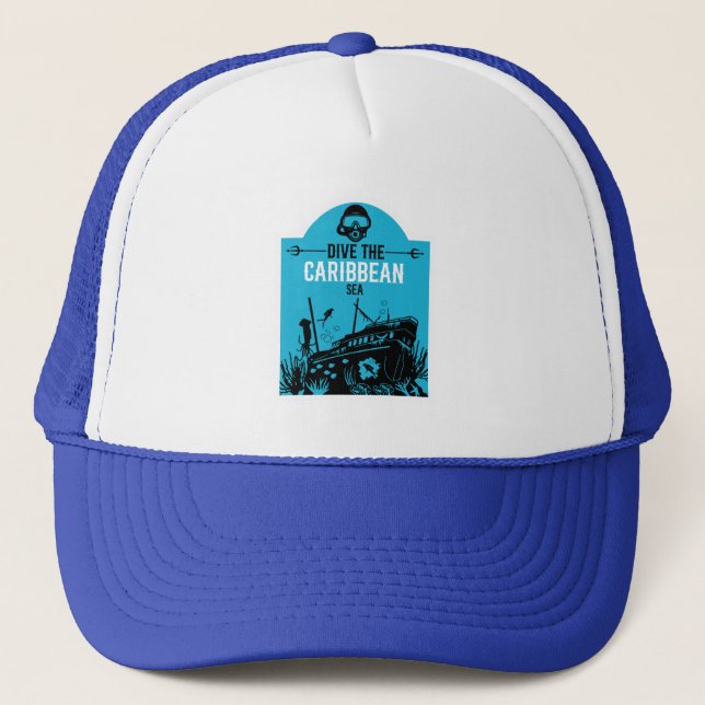 Gorra De Camionero Buceadores del mar de naufragios (Anverso)