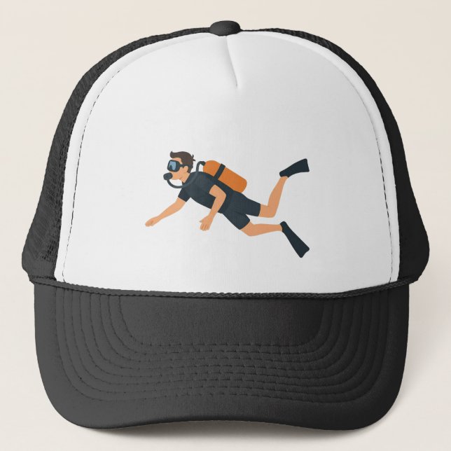 Gorra De Camionero Buceo (Anverso)